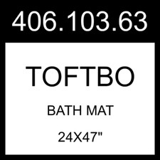 IKEA TOFTBO Bath Mat