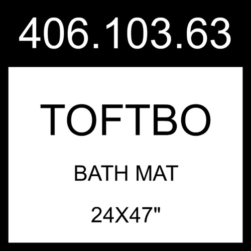 Ikea toftbo bath mat - ikea,