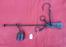 ANCIENNE BALANCE ROMAINE FER FORGÉ - TRÈS BEL OBJET - L15