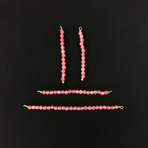 Collier porte barre - collier-porte-barre, perles