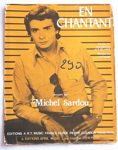 Partition vintage sheet music