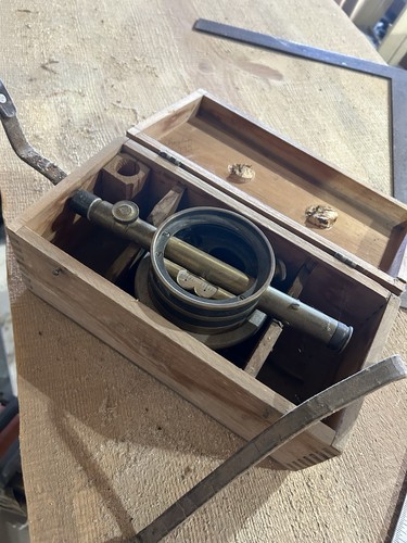 Surveying instrument wooden - surveying,