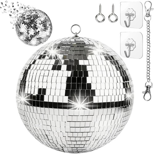 Boule disco facettes 10 - boule, de