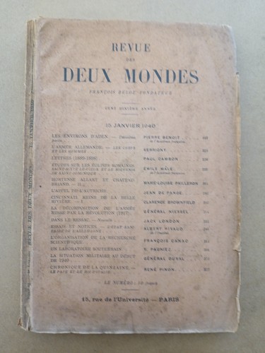 Revue des deux mondes - , 15