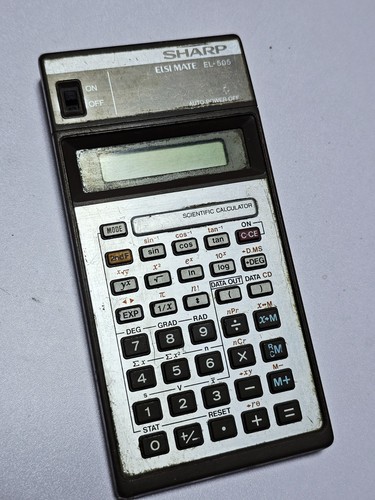 Calculatrice sharp elsi 505 - calculatrice,