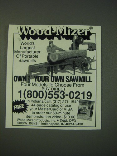 1988 wood mizer sawmill - 1988,