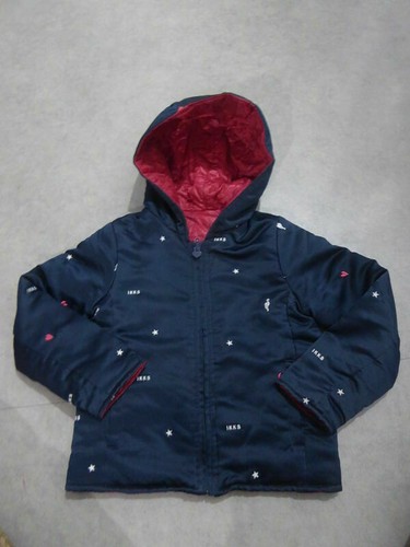 Parka fille réversible