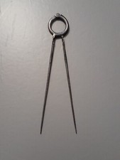 OUTIL ANCIEN COMPAS FER FORGE