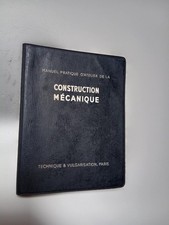 Livre Livret Manuel Pratique D?Atelier Construction Mécanique 1965 (C)