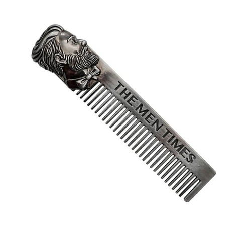 Peigne barbe acier - peigne,
