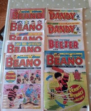 Lot de 9 comics The Beano et