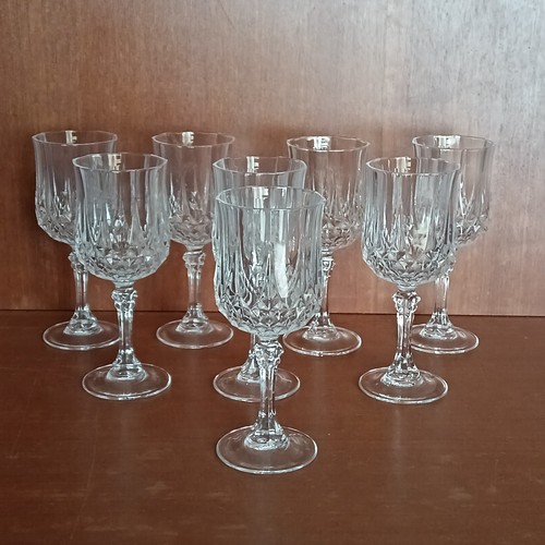 Verres pied en - 8,