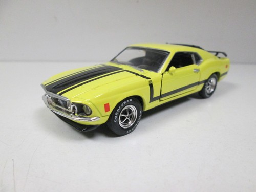 Ford mustang boss - boss, jaune