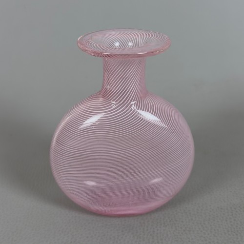 Vase verre murano rose - verre,