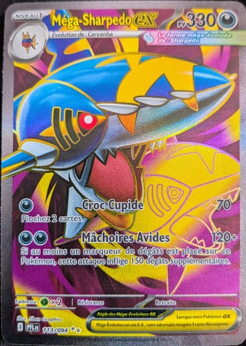 Pokémon méga sharpedo - méga,