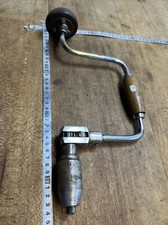 n°15 OLD TOOL, OUTIL ANCIEN, vilebrequin,chignole à Bois de menuiserie.