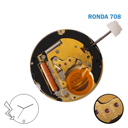 Mouvement quartz ronda 708 - à,