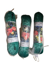 LOT DE 3 FILET ANTI OISEAUX PROTECTION BASSIN ARBRE FRUITIER CHAT  2X10 M JARDIN