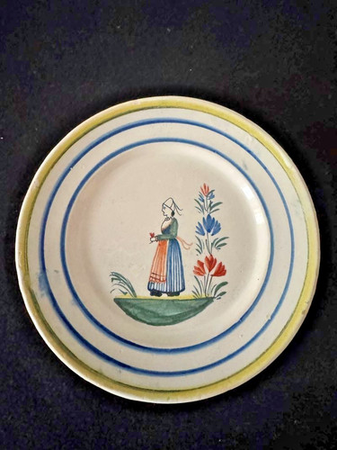 Ancienne assiette henriot - ancienne,