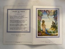 Old liner menu FRANCE CGT Jean