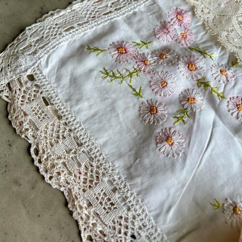 Lot ancien napperons - napperons, broderie
