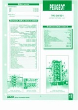 407 - DV6 TED4 - Fiche Technique Peugeot