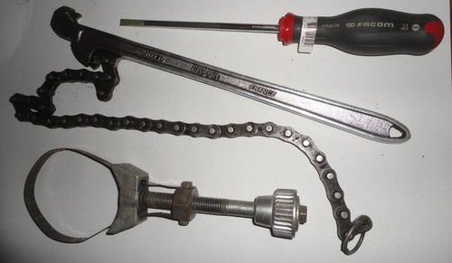 Clé chaine facom 136 1 - 1,