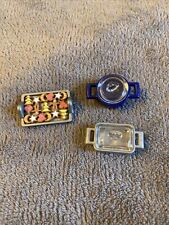 playmobil lot vaisselle Plats Plateau Cuisine maison Château Vintage