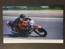 KAWASAKI S2  Moto photo document cutout 