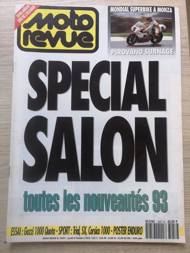 Moto revue 10 1992 - revue, du