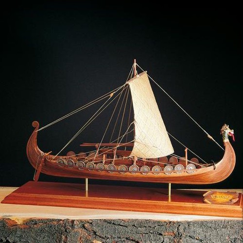 Bateau viking drakkar - bateau, 1/50