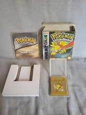 Jeu Pokemon Or Nintendo Game Boy Color  , Original et complet