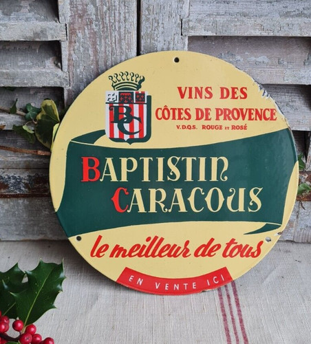 Ancienne plaque emaillee - plaque,
