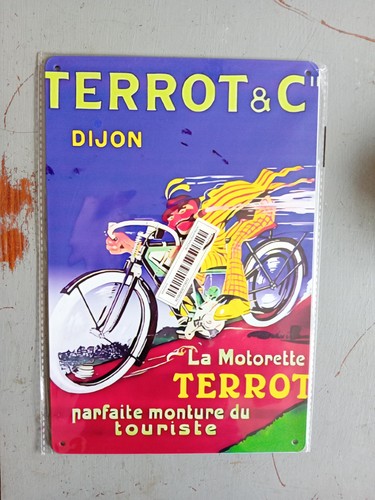 Plaque métal décorative - plaque, 30