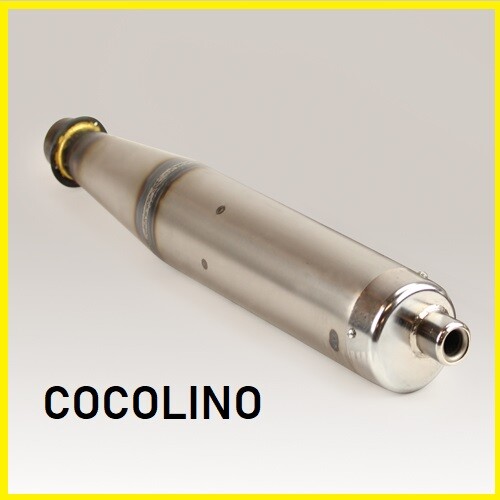 Kart exhaust 100mm muffler - exhaust, 90