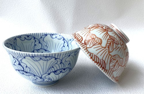 Paire arita yaki porcelaine - paire,