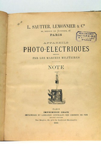 Appareils photo electriques - appareils, photo-electriques