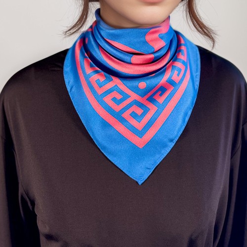 Foulard carré soie 100 - carré,