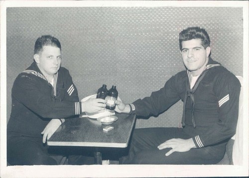 1950 richard sherwood drinking - sherwood,
