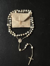 Ancien chapelet perles en