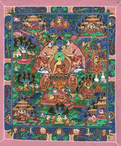 Népal thangka peinture - peinture, de