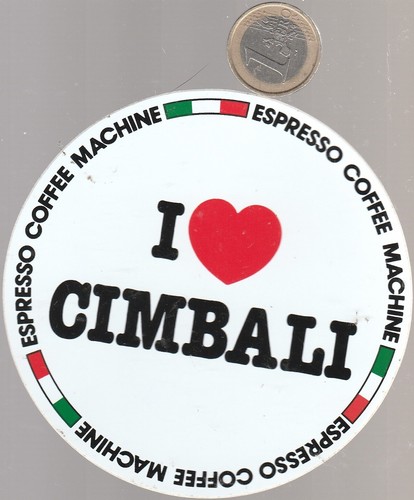 Autocollant café cimbali - autocollant.,