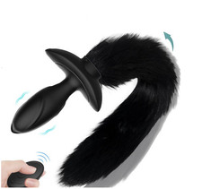 Vibrating-Fox-Tail-Anal-Sex-Pl