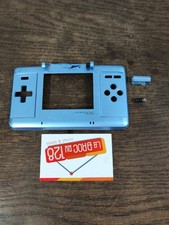 Coque bas + charnière console bleu Nintendo DS FAT D'origine