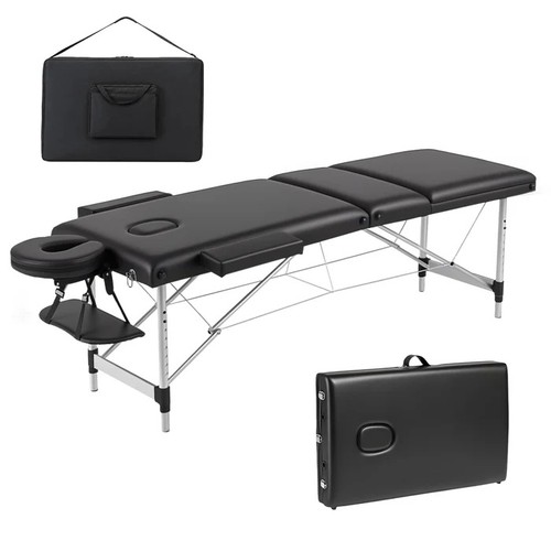 Foldable massage table with - foldable,