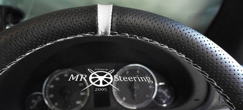 Couvre volant cuir perforé - couvre, en