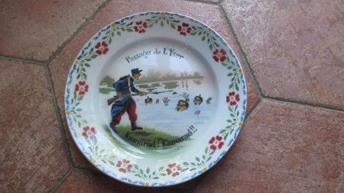 Assiette humoristique - ,