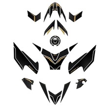 Set Autocollant 3d moto Protections Honda CB1000 Hornet SP 2025 compatibles