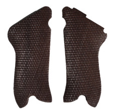 Reproduction originale allemande WW2 P08 Luger motif à damier poignées de pis...