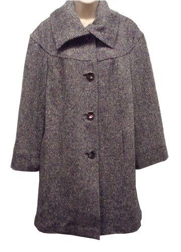 Nwt alfani women coat tweed - nwt,